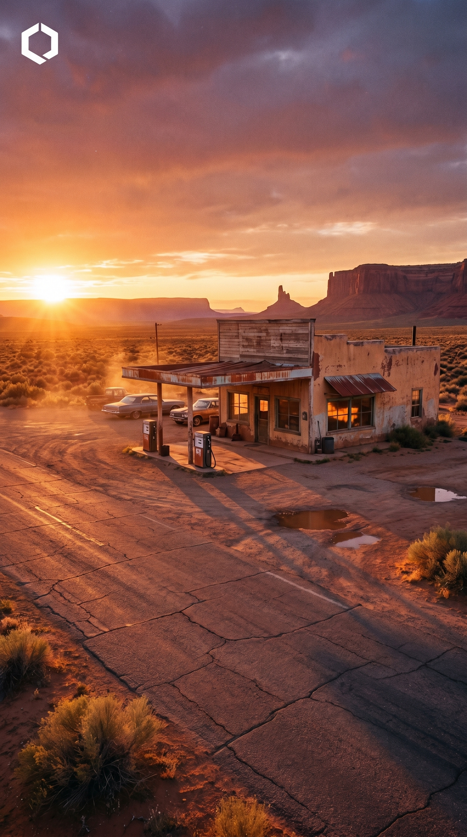 Desert Highway Gas Station