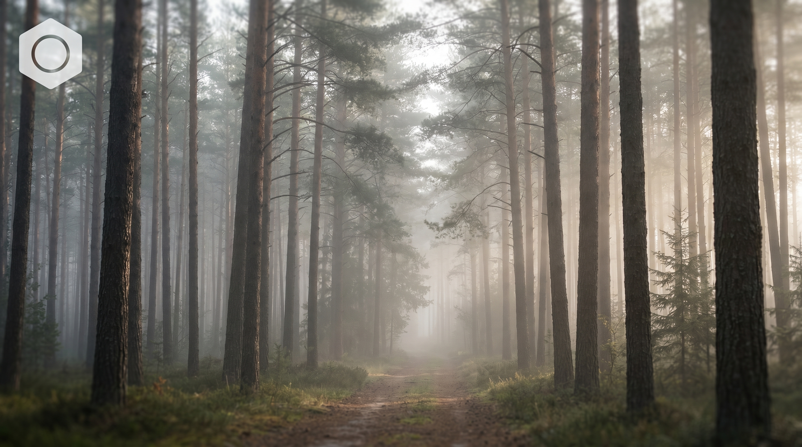 Misty Pine Forest Trail