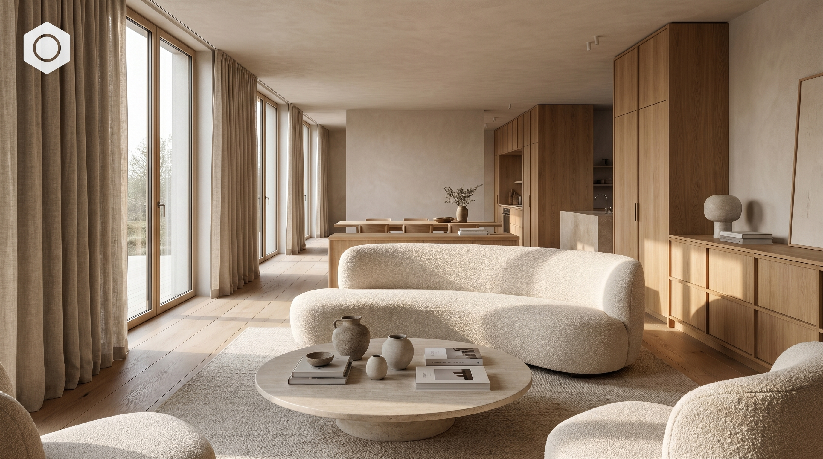 Scandinavian Luxury Living Room